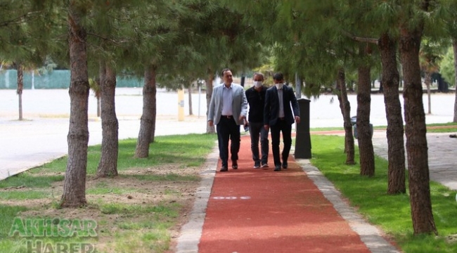 Halk sağlığı için Avrupa standartlarında yürüyüş yolu