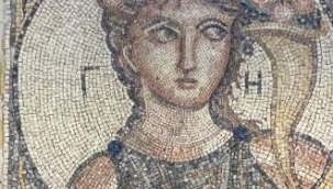 İzmir'de 2 bin yıllık Roma mozaiği ele geçirildi