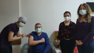 Manisa'da aşılama başladı