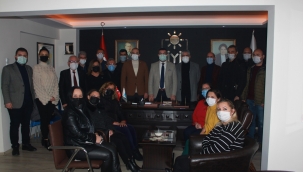 Manisa'da CHP'den İyi partiye ziyaret