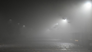 Manisa'da sis, görüş mesafesi 5 metrenin altına düştü