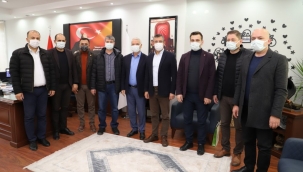 Özgür Özel, Zeki Bilgin'le bir araya geldi.