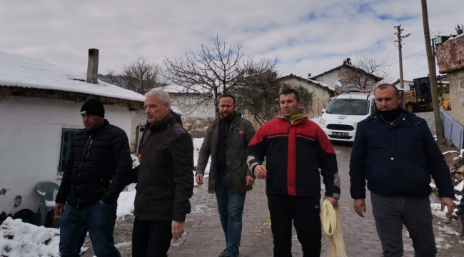 Saruhanlı'da kapanan yollar açıldı
