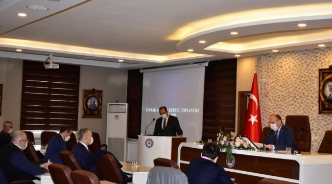  Toprak Koruma Kurulu,toplandı