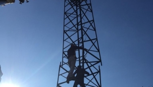 Turgutlu'da direkler dikiliyor,her eve İnternet