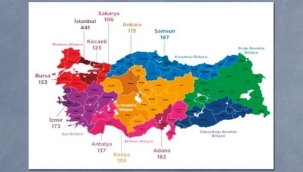 Türkiye silahlı şiddet haritası