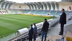 Akhisar'ın zemini federasyondan tam not aldı