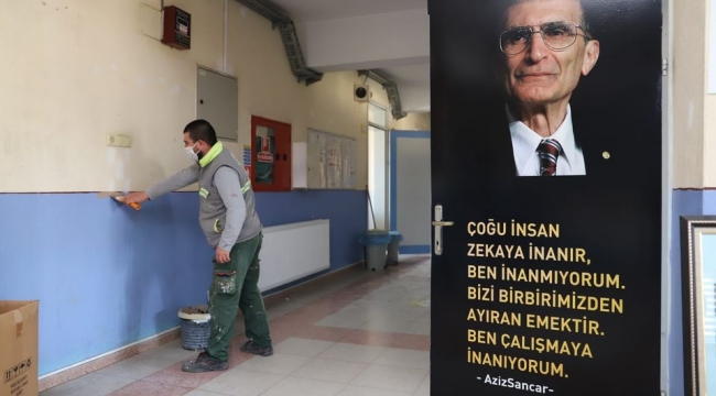Alaşehir belediyesinden 20 okula eğitim desteği