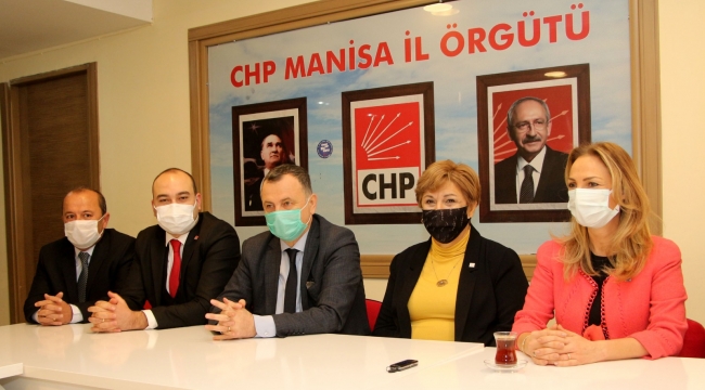 CHP Kadın Kolları Genel Başkanı Nazlıaka Manisa'da