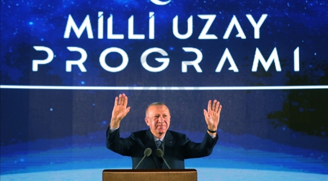 Cumhurbaşkanı Türkiye'nin uzay programını açıkladı
