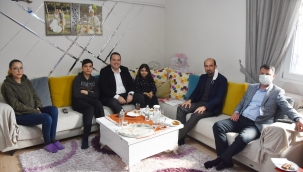 Dutlulu'yu evinde ağırladı