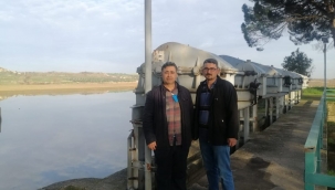 İYİ Partili Ata''hat var, su Gölmarmara gölüne neden pompalanmıyor?''