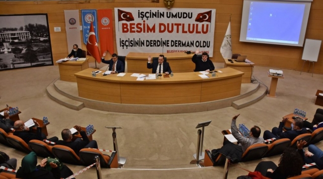 MHP'li meclis üyesi Türk'ten , Dutlulu'ya 40 kez teşekkür