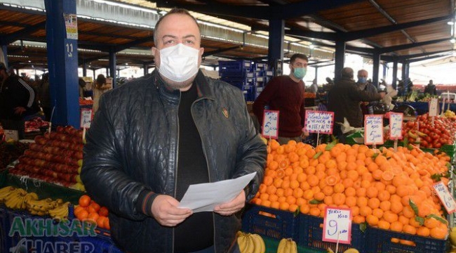 Pazarcılar başkanı Güral'dan çağrı