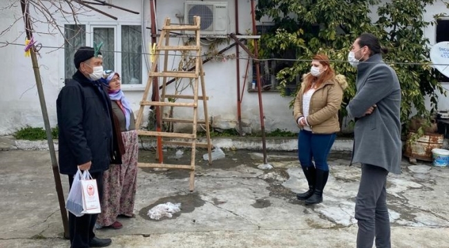 şehit alilerine kandil ziyareti
