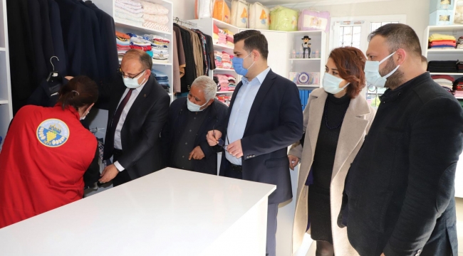 Turgutlu Belediyesi dosteli kıyafet yıkama Selvilitepe'de