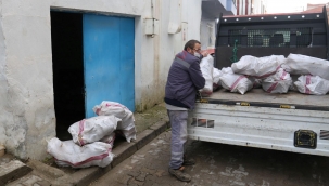 Turgutlu belediyesinde 100 aileye yakacak yardımı