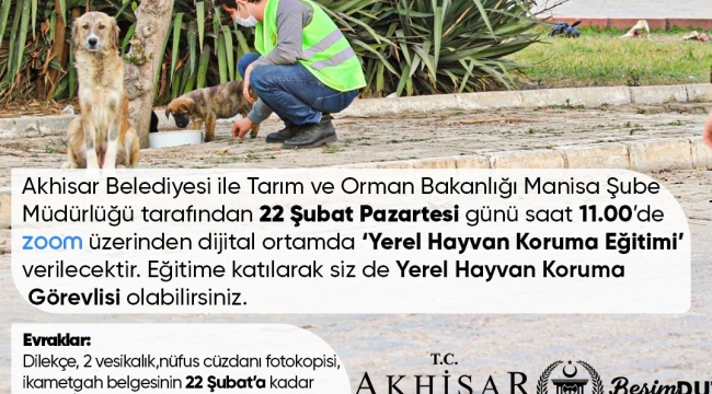 Vatandaşlara hayvanları korum eğitimi