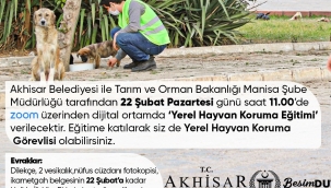 Vatandaşlara hayvanları korum eğitimi