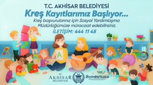 Akhisar belediyesinin ilk kreşi 15 martta açılıyor