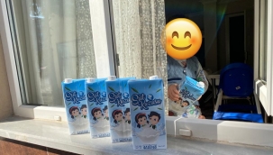 Akhisar'da çocuklara mart ayı süt dağıtımı başladı