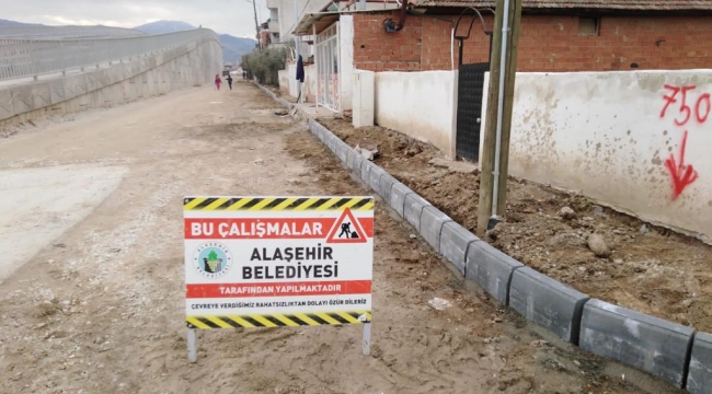 Alaşehir'de mahallerin çehresi değişiyor 