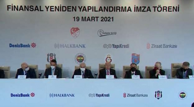 Bankalar kulüplerle 7+2 yılda anlaştı
