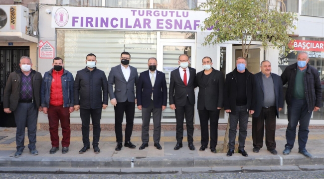 Başkan Akın ziyaret turunda
