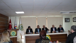 CHP heyeti ATSO'yu ziyaret etti