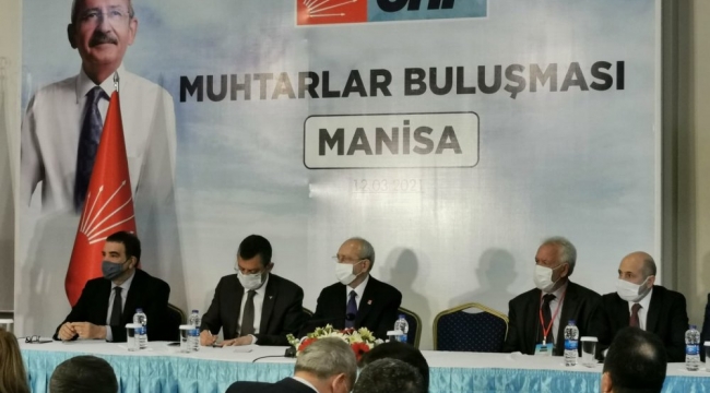 CHP lideri Kılıdaroğlu Manisa'da