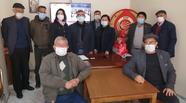 CHP'ye teşekkür ziyareti