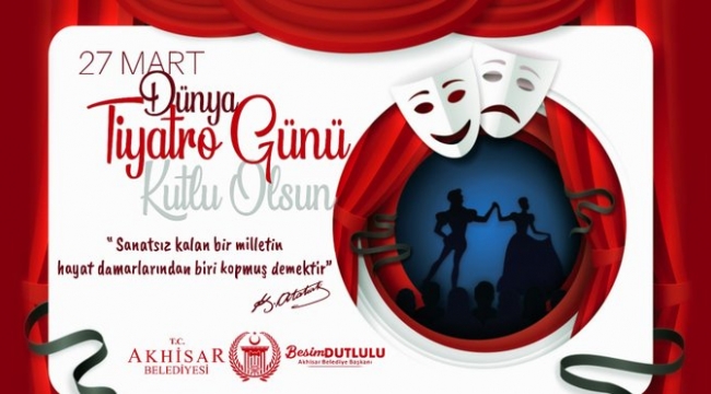Dünya tiyatrolar günü kutlu olsun