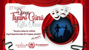 Dünya tiyatrolar günü kutlu olsun