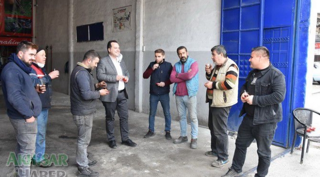 Dutlulu,sanayici esnafıyla buluştu