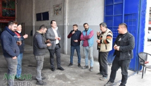 Dutlulu,sanayici esnafıyla buluştu