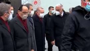 Erdoğan AKM incelemelerde bulundu