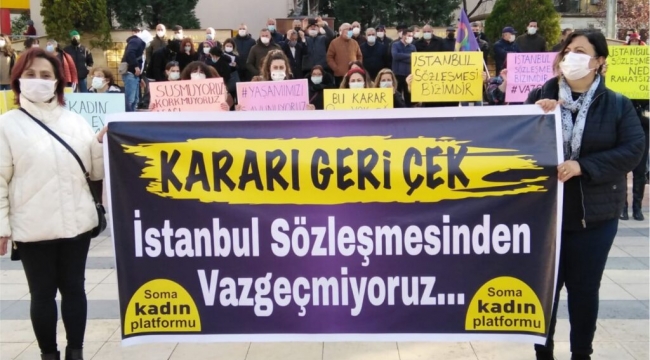 Kadın Platformu sözleşmesinden çıkılması tarihi bir hatadır. 