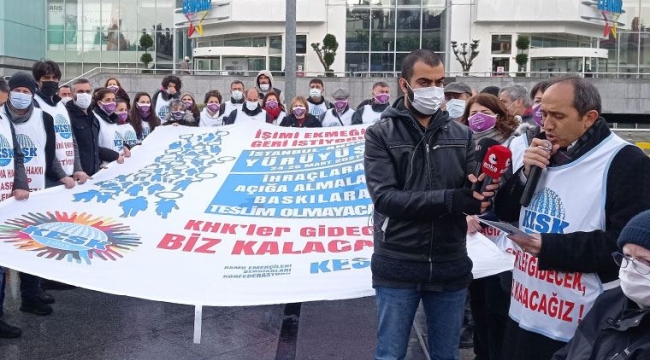 KESK'in Ankara yürüyüşü başladı