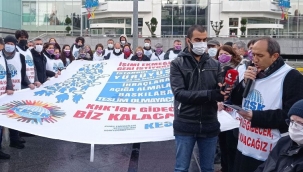 KESK'in Ankara yürüyüşü başladı