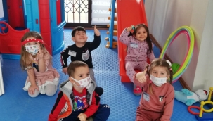 Kreş açıldı,''minikler hem eğleniyor hem de öğreniyor''
