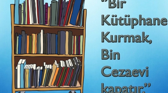 Kütüphane haftası kutlanıyor