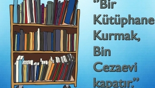 Kütüphane haftası kutlanıyor