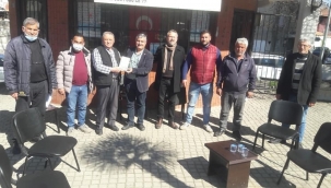 Salihli CHP İlçe başkanı Namver muhtarlarla buluştu