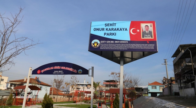 Şehit Onur Karakaya Parkı 18 Mart'ta Açılıyor