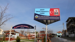 Şehit Onur Karakaya Parkı 18 Mart'ta Açılıyor