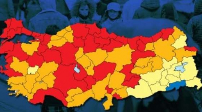 Türkiye kıpkırmızı