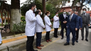 Vali Karadeniz,Manisa Ruh Sağlığı ve Hastalıkları hastanesinde