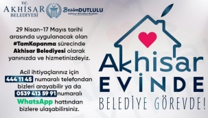 Akhisar belediyesi ''Her zaman halkımızın yanındayız''