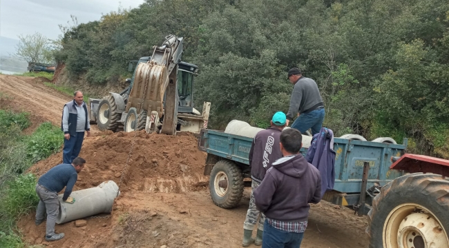 Alaşehirde mahalleler başlatılan çalışmalar son sürat 