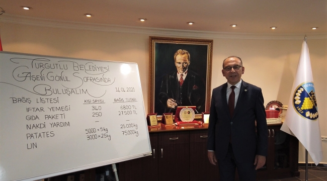 Başkan Akın'dan hayırseverlere'gönül sofrasına'katkı çağrısı